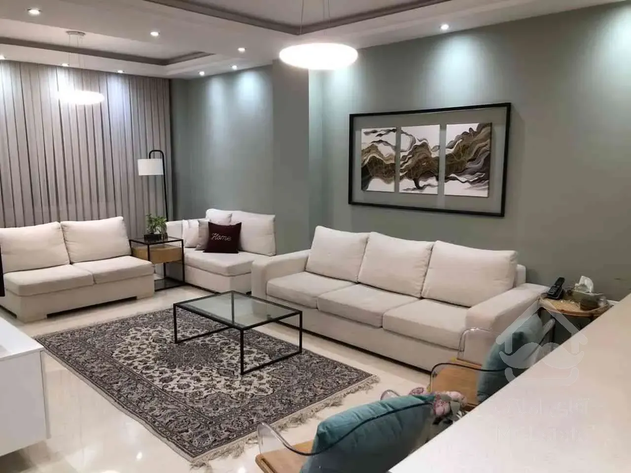 ۷۵متر فرمانیه غربی/ زیر قیمت منطقه/ حیاط دار