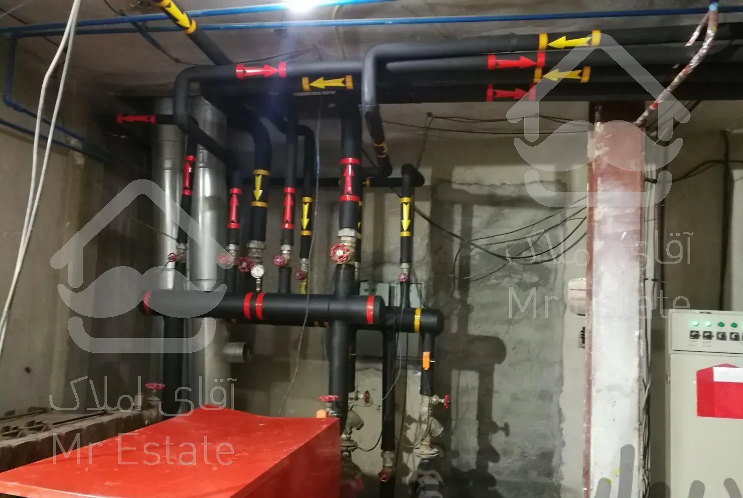 اجرای عایق موتورخانه