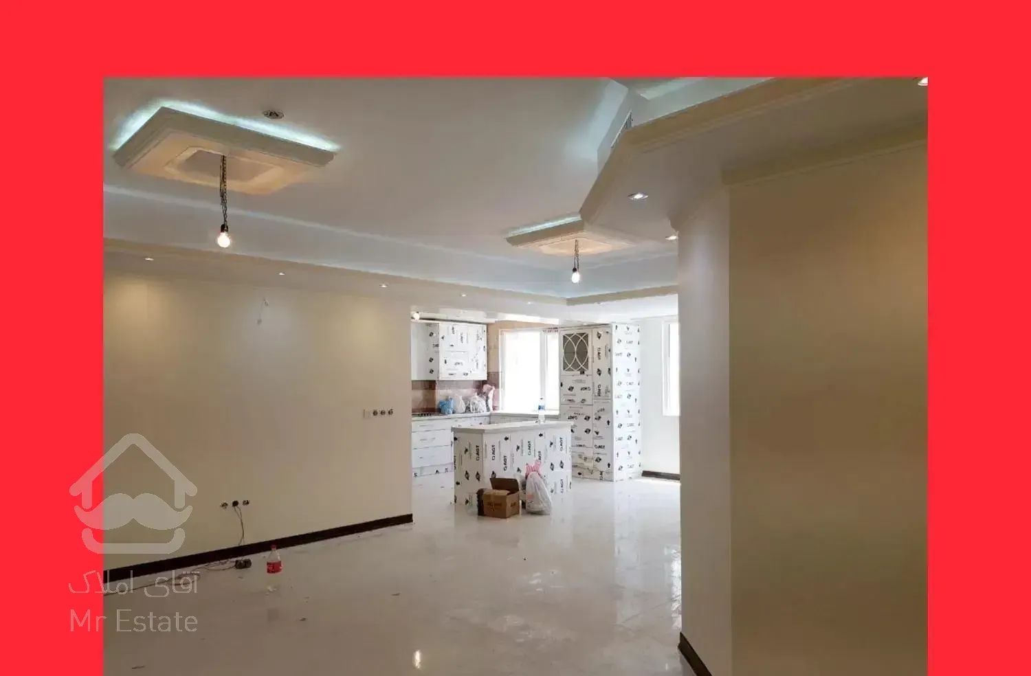 کوهک/اپارتمان ۳ خواب/سالن پرده خور/واحد مرتب