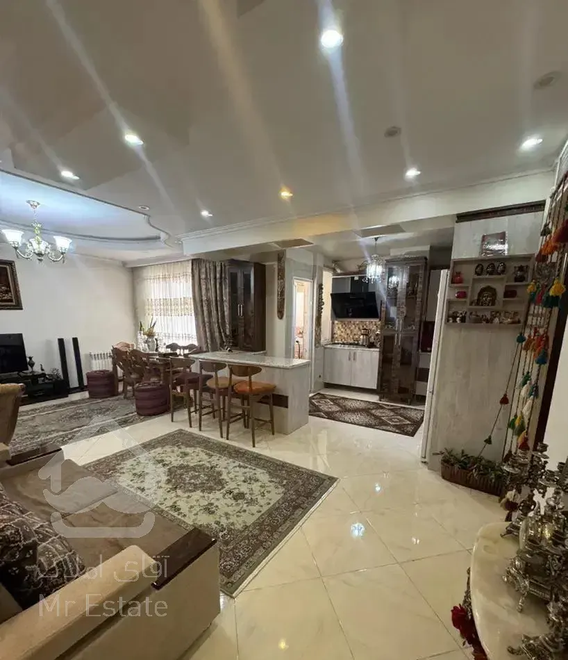 عظیمیه۱۰۱متر۲خواب خوش نقشه طبقه چهارم*یک خواب مستر