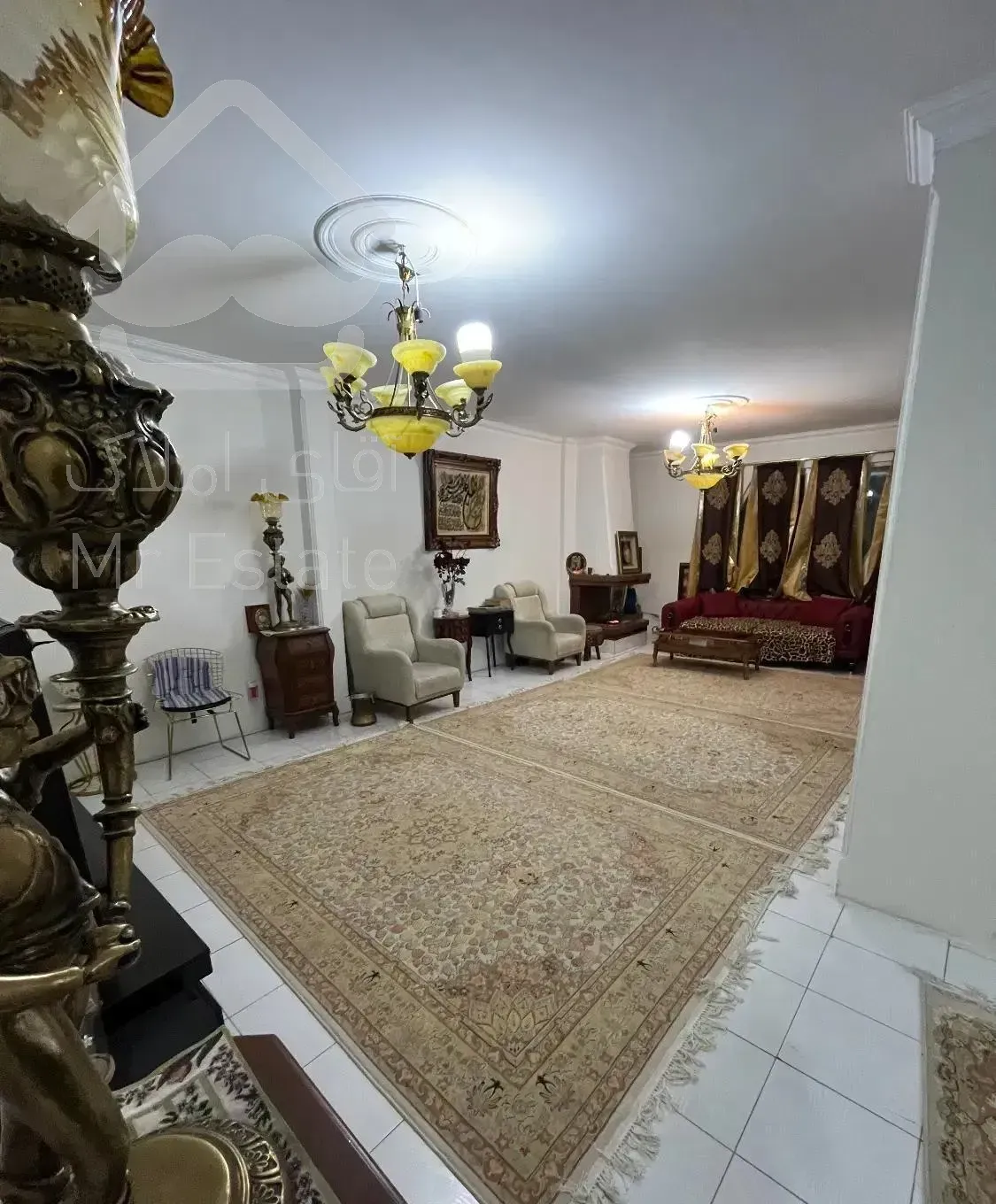 ۱۱۳متر/۳خواب/قلهک دولت/واقعی