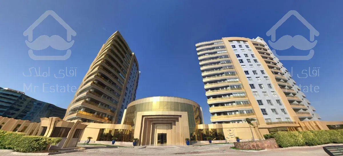 برج مجلل طلایی کلید نخورده طبقات فوقانی