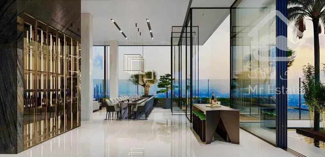 ۳۸۰ متر نیاوران تراس بر فراز شهر