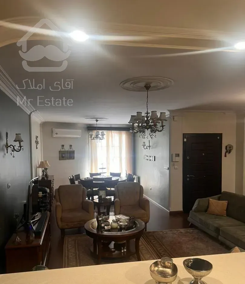 ۱۰۵ متری ۲ خوابه طبقه ۱ در قبا ۲دقیقه تا مترو