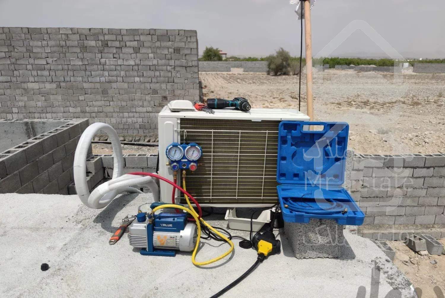 نصاب نصب کولر اسپیلت با ضمانت