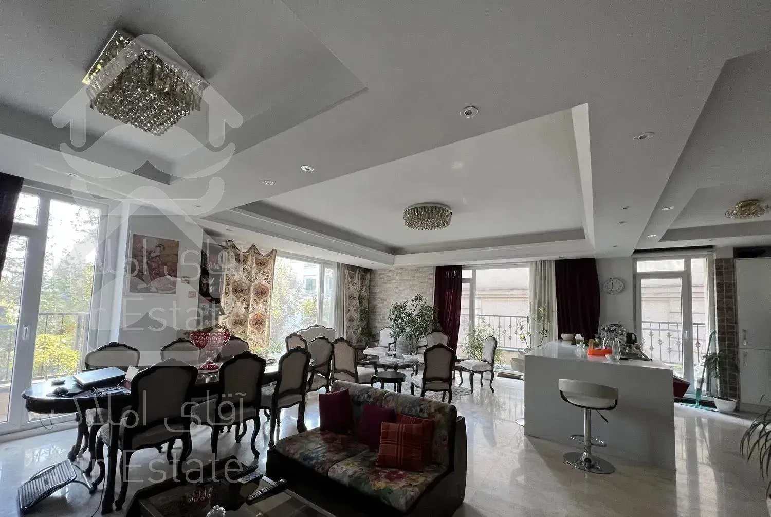 ۱۷۰ متر ۳ خواب/دروس/محسنیان/خوش نقشه/۲ پارکینگ