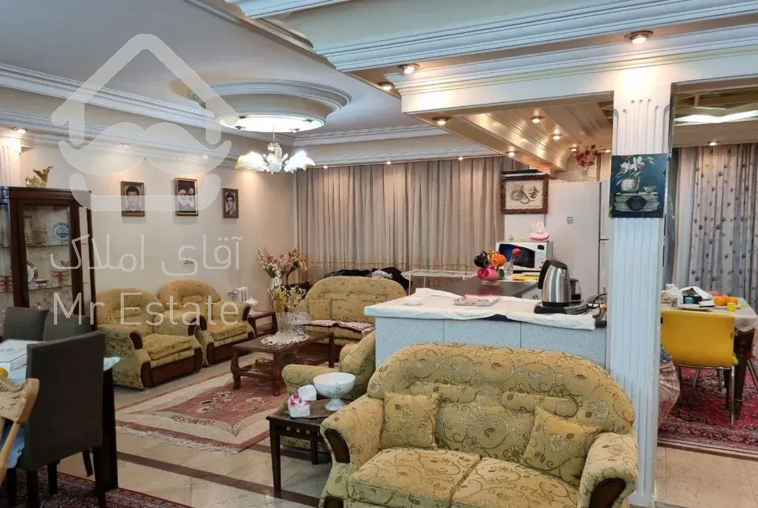 رهن آپارتمان۱۶۲ متری نیروهایی شیک