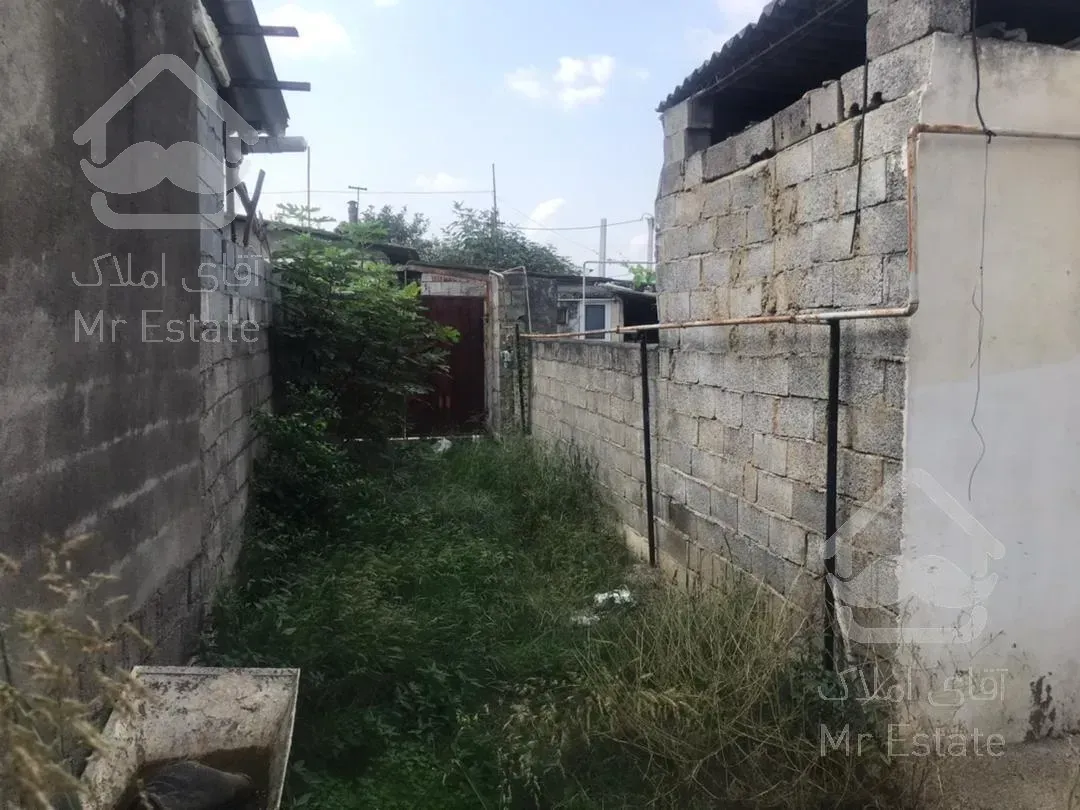 زمين مسكوني ١٧٠ متري با بناي قابل بازسازي