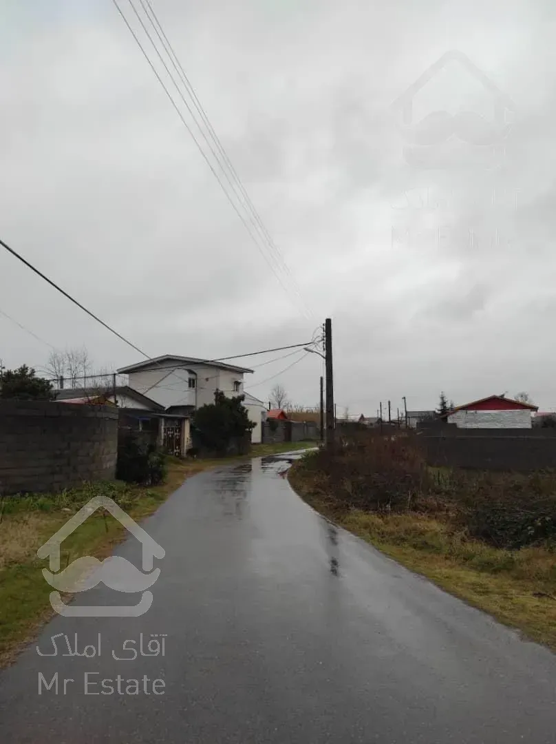 500 متر زمین با کاربری باغی