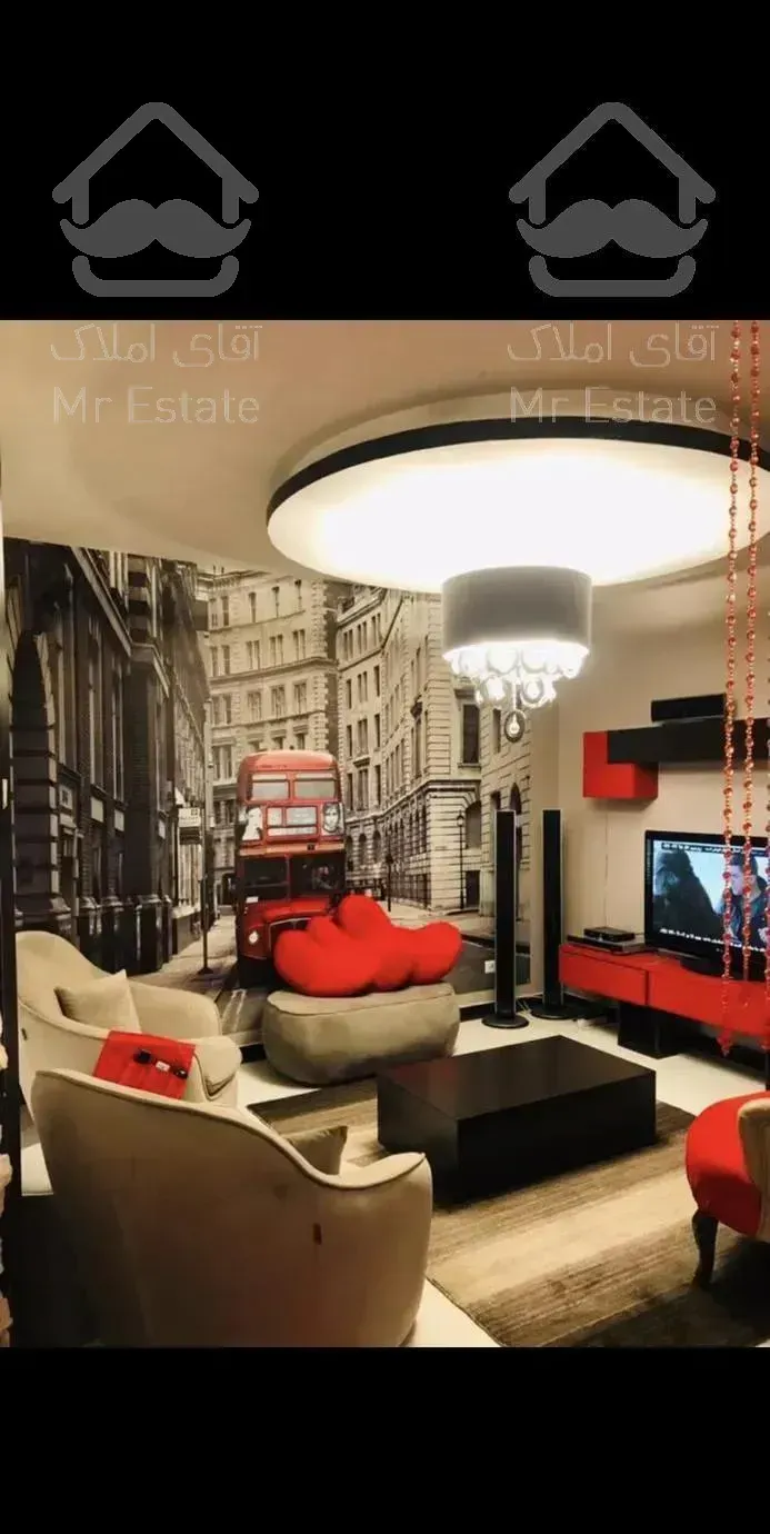 ٣ خوابه مبله دریاچه