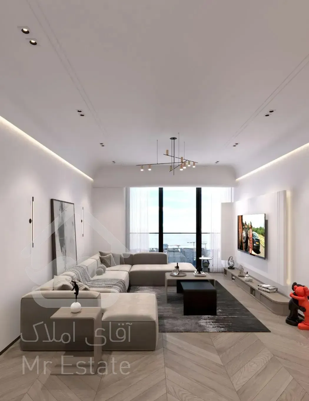آپارتمان نوساز ۸۲متر،۲خواب
