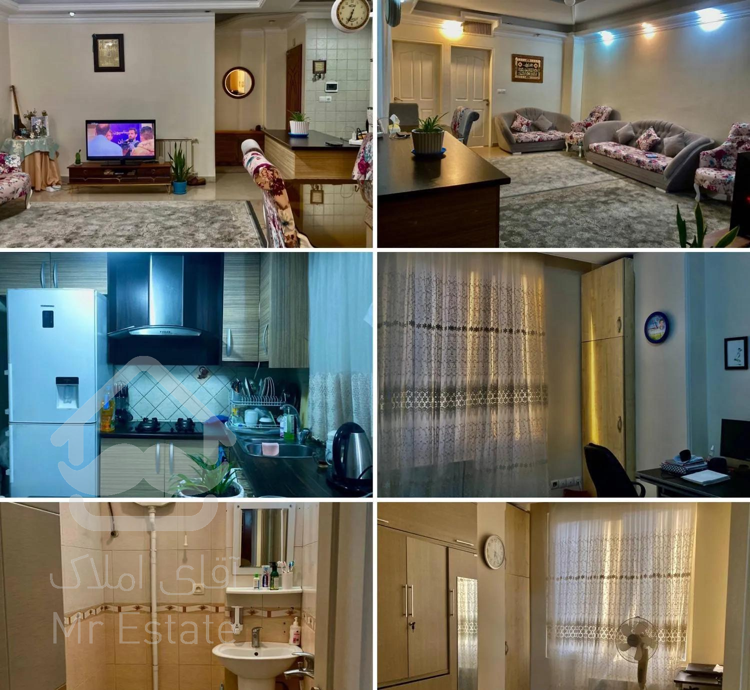 ۶۵متر/دو خوابه/ابوذر/فول امکانات