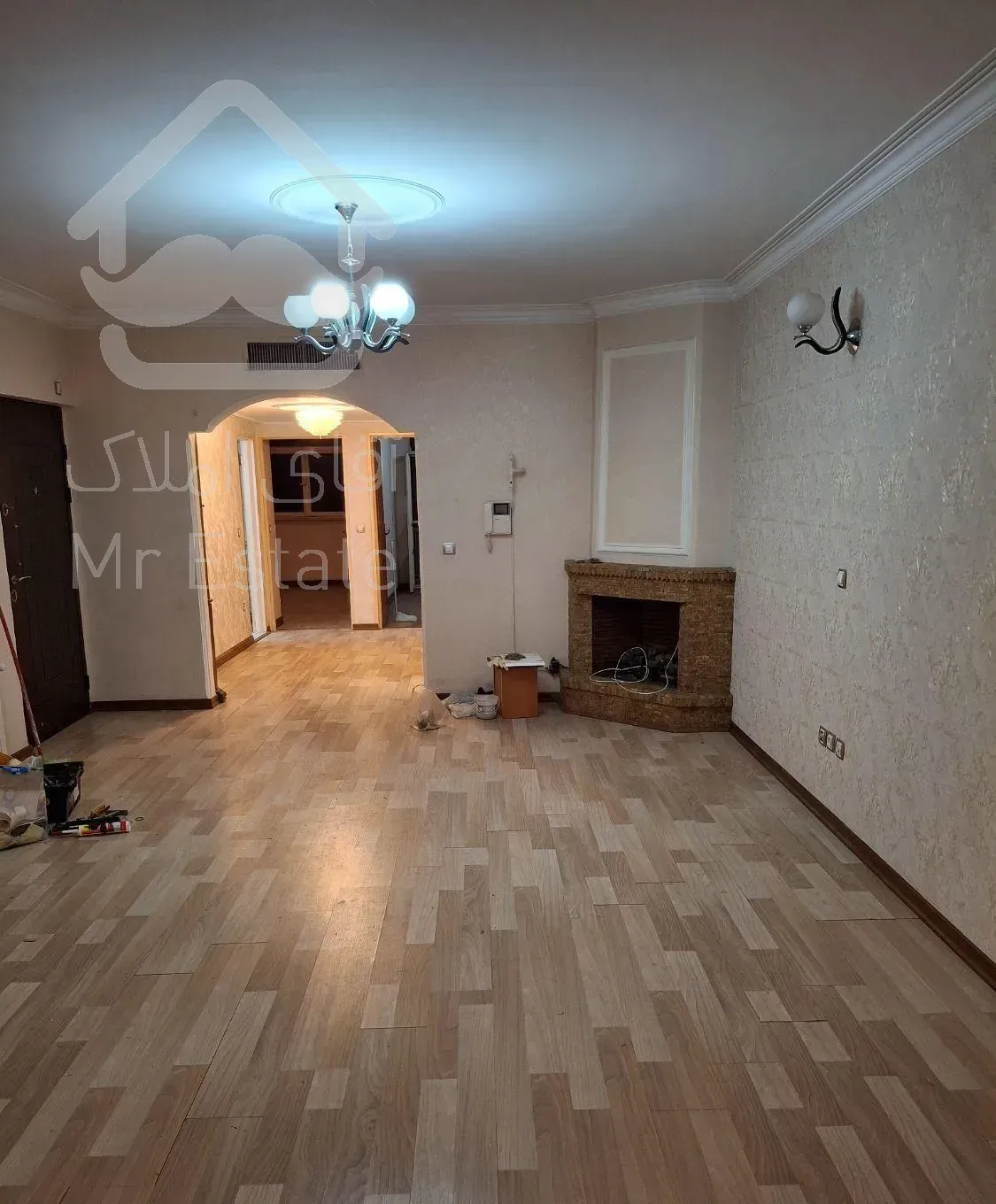 رهن آپارتمان ۱۱۵ متری ۲ خوابه طبقه ۱ در سعادت‌آباد