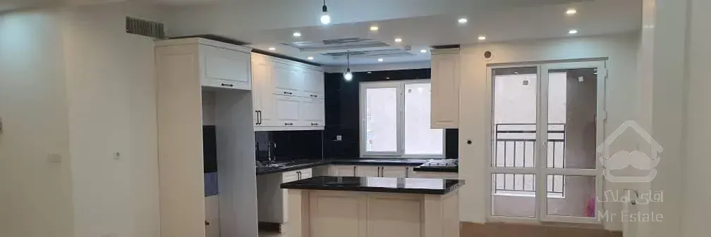 ۸۷ متر ۲ خواب سالن پرده خور نوساز