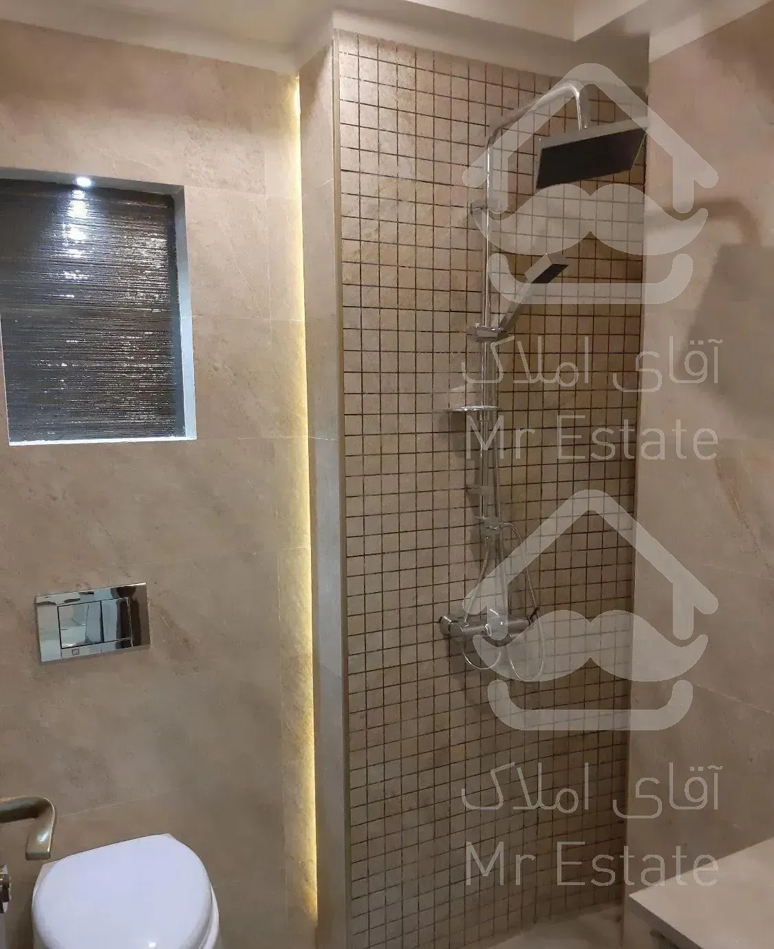 آپارتمان دوخوابه سه سال ساخت با ویو  و پر نور