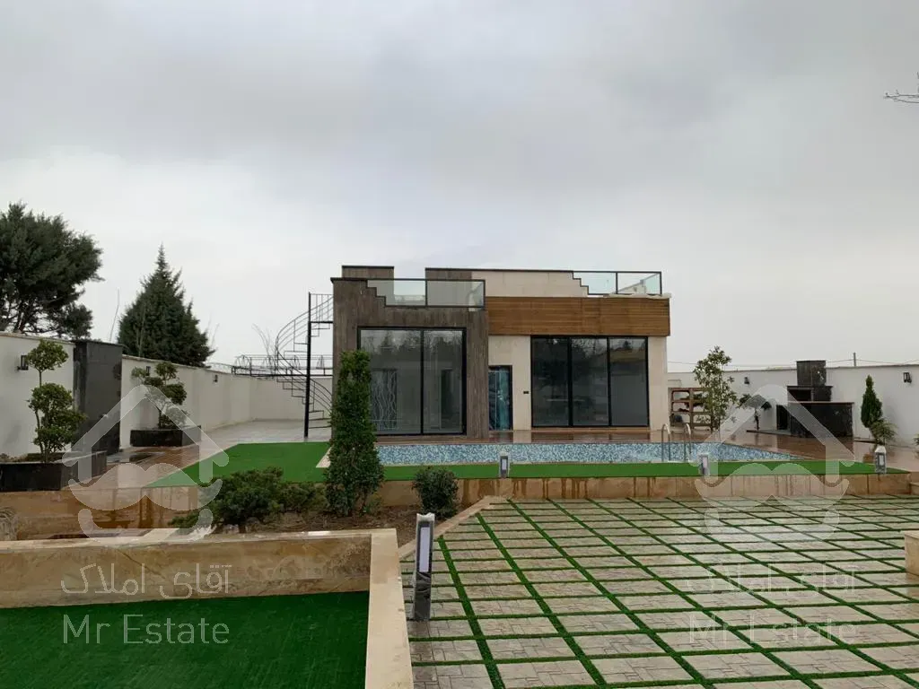 باغ ویلا نوساز. کردان زعفرانیه