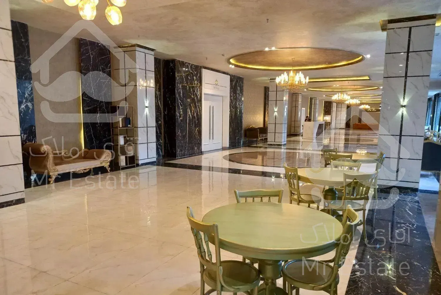 ۹۵متر/دوخواب/روبه افتاب/سالن پرده خور/بیمه