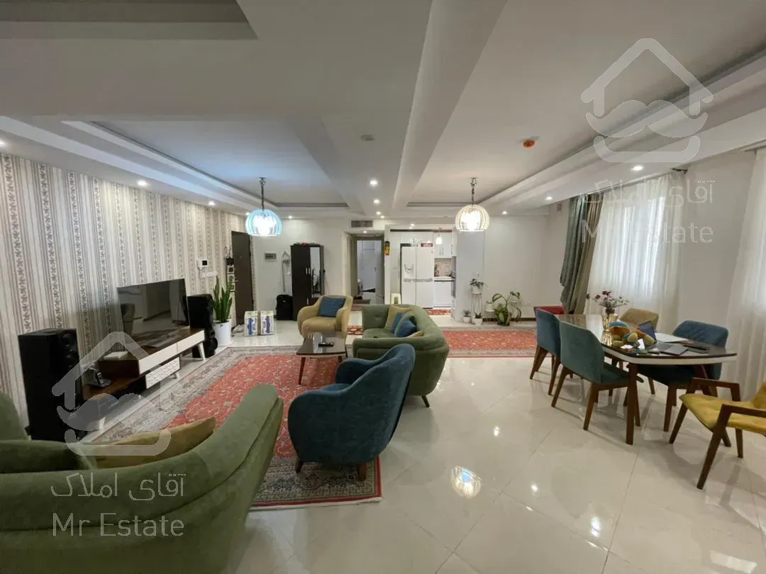 واحد ۱۱۰ متری دو خواب برج مجلل گل نرگس فول مشاعات سازه حاج رحیم قربانی