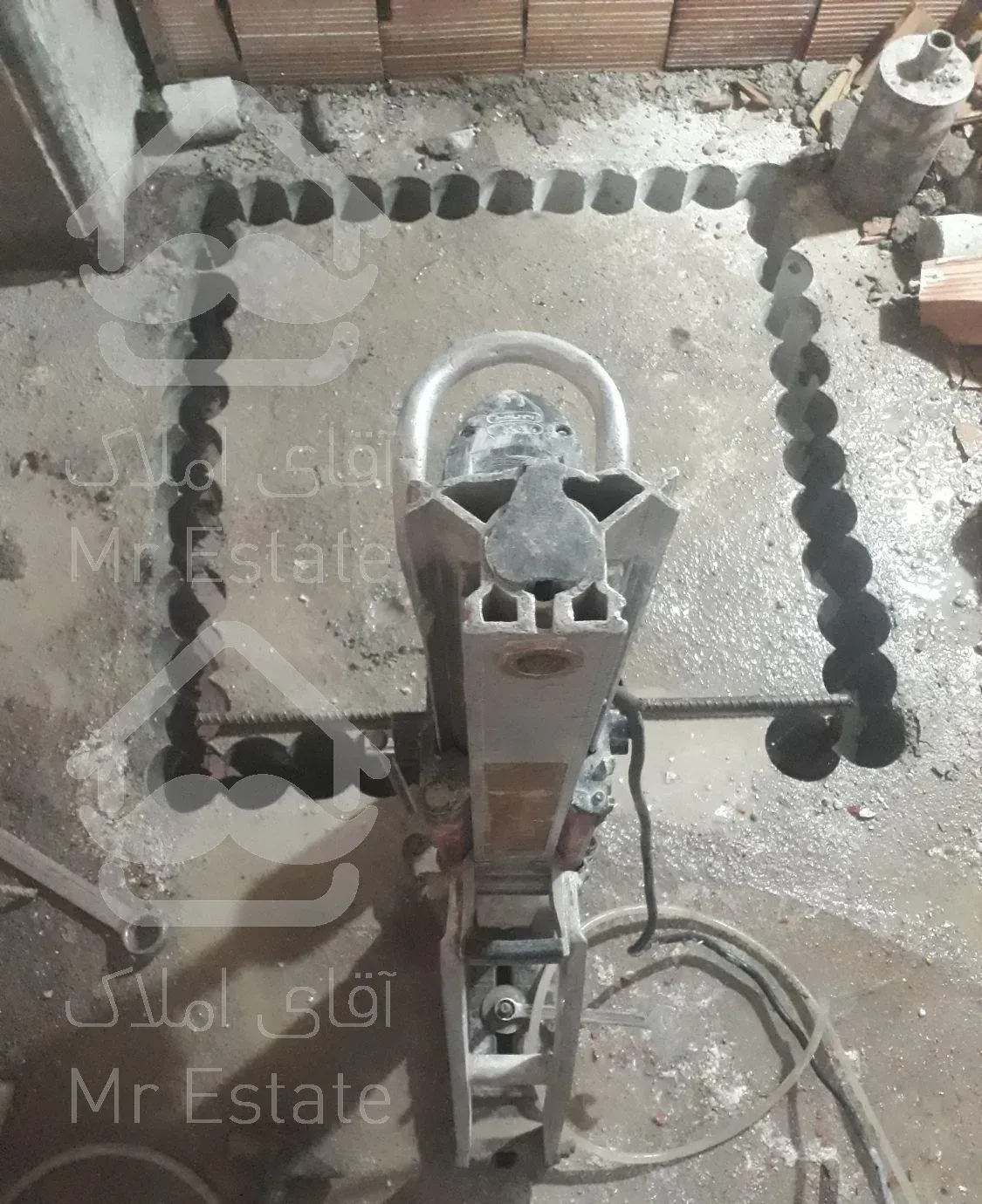 برش بتن کرگیری کاشت میلگردنصب پلیت گردبرسوراخکاری