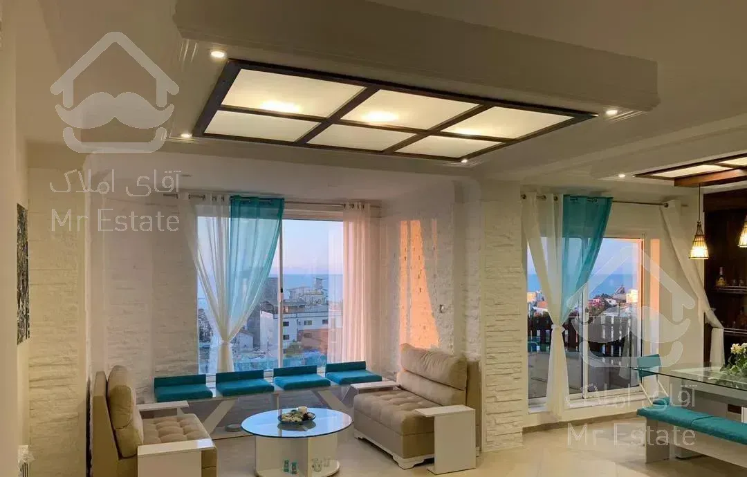 اپارتمان مبله دید ۳۶۰ درجه کامل به دریا در بابلسر
