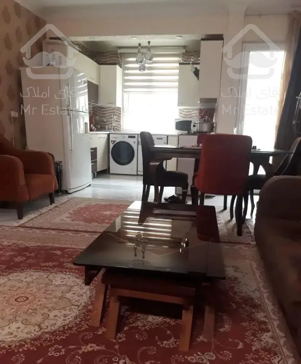 ۷۵ متر ۲ خوابه پارکینگ انباری آسانسور گیشا