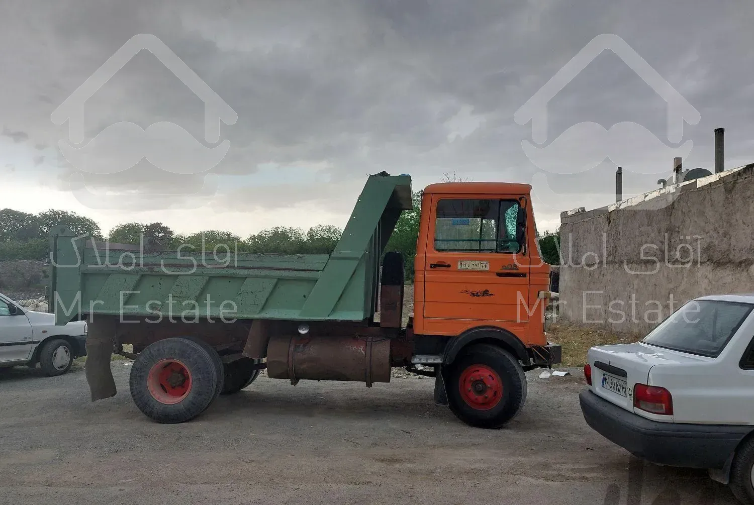 نخاله مصالح ساختمانی ماسه سیمان بلوک خاکبرداری