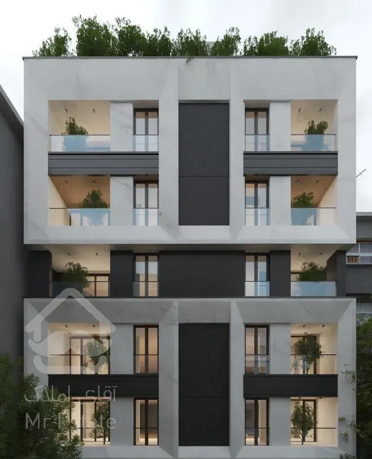 قلهک ۱۳۳ متر ۲ خواب نوساز شیک ۲ پارکینگ سندی