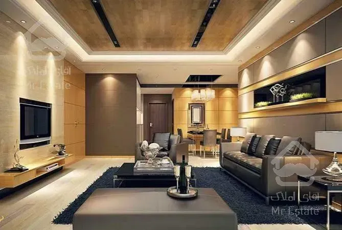 ۱۲۱ متر سه خوابه خوش نقشه لوکس بهترین منطقه دریاچه