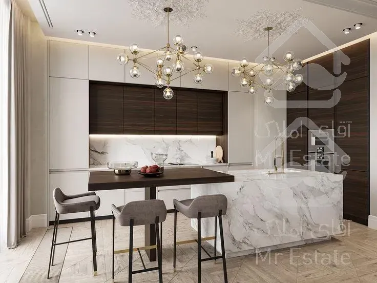 پروژه جوازدار افق در مرحله فونداسیون واحد۱۱۰متری خوش‌نقشه با ویو پارک جوانمردان