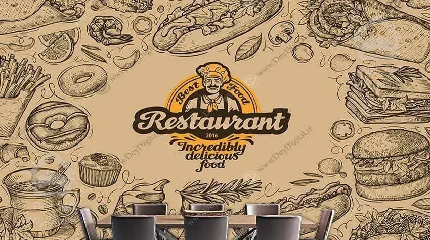 نصاب نصب کاغذ دیواری