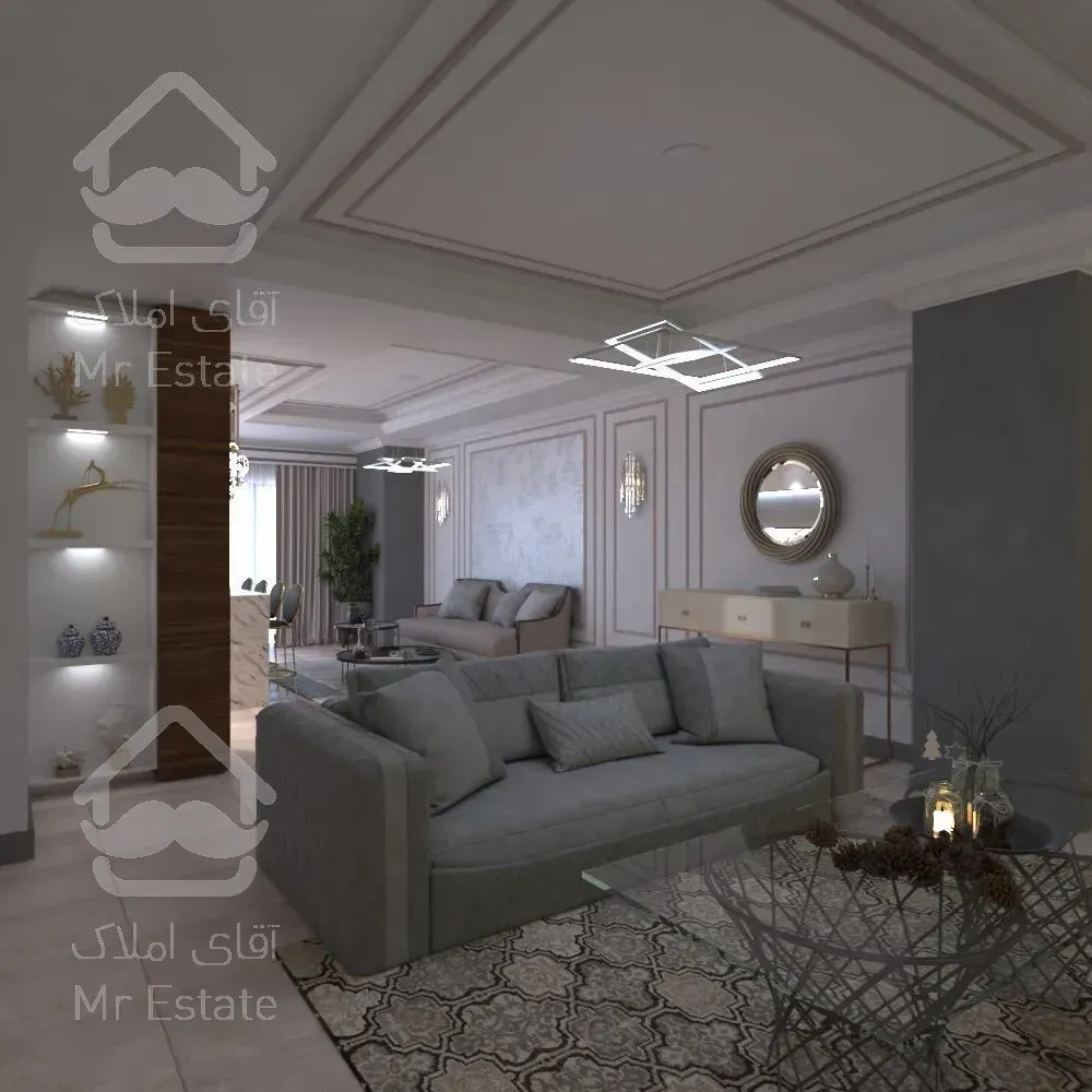 ۱۱۷متر ۲خوابه دریاچه چیتگر منطقه۲۲