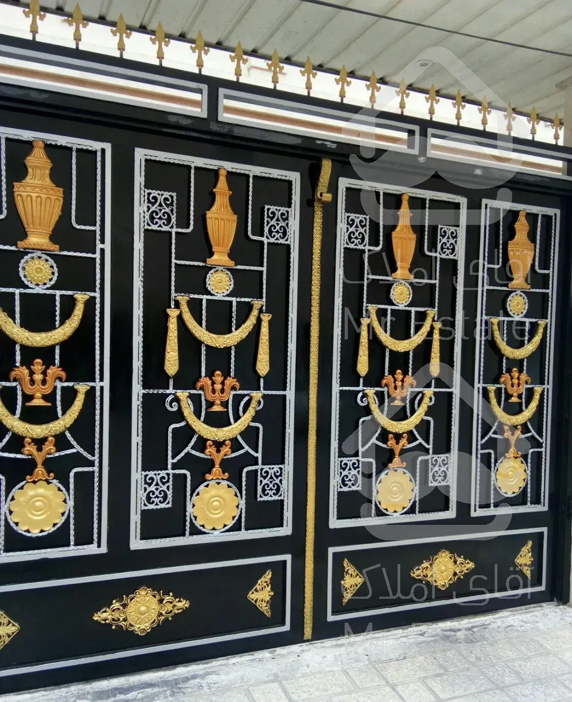 نقاشی ساختمان ودرب فلزی،کنیتکس(پمپ باد)