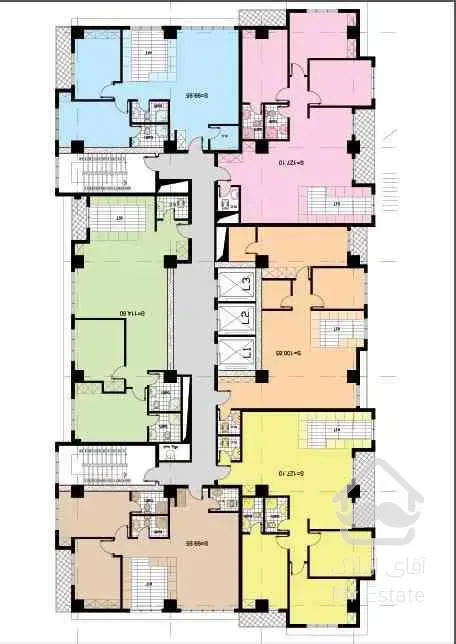 پیش فروش واحد مسکونی دربرج بانک ملی ایران