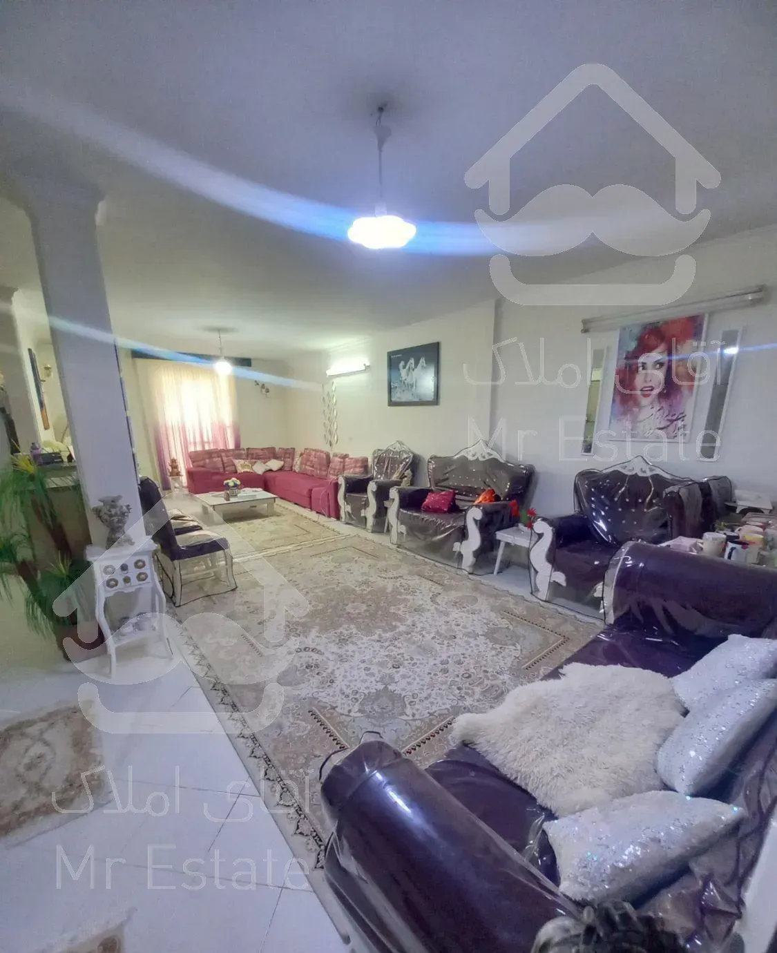 آپارتمان همکف بزرگ و دلباز و شیک در شهرک باهنر