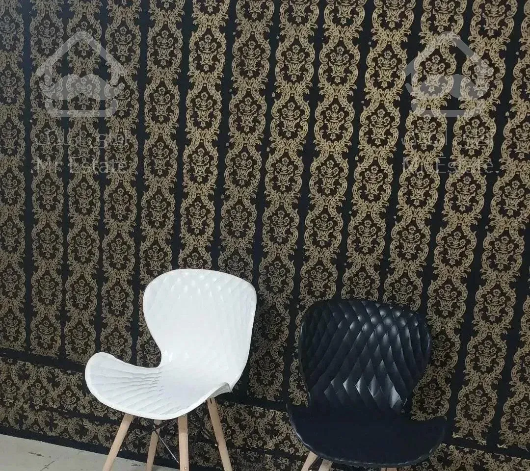 نقاشی ساختمان به سبک کاغذ دیواری