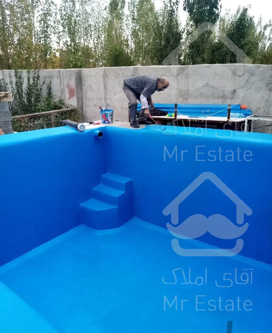 عایق کاری استخرو سرویسهای بهداشتی