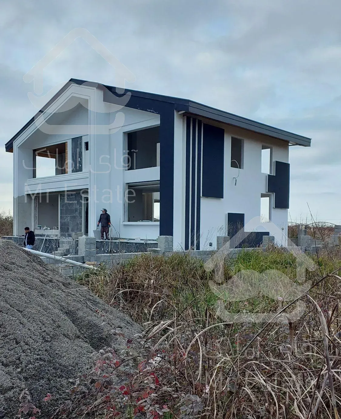 نقاشی ساختمان  وچوب اجرای کنیتکس