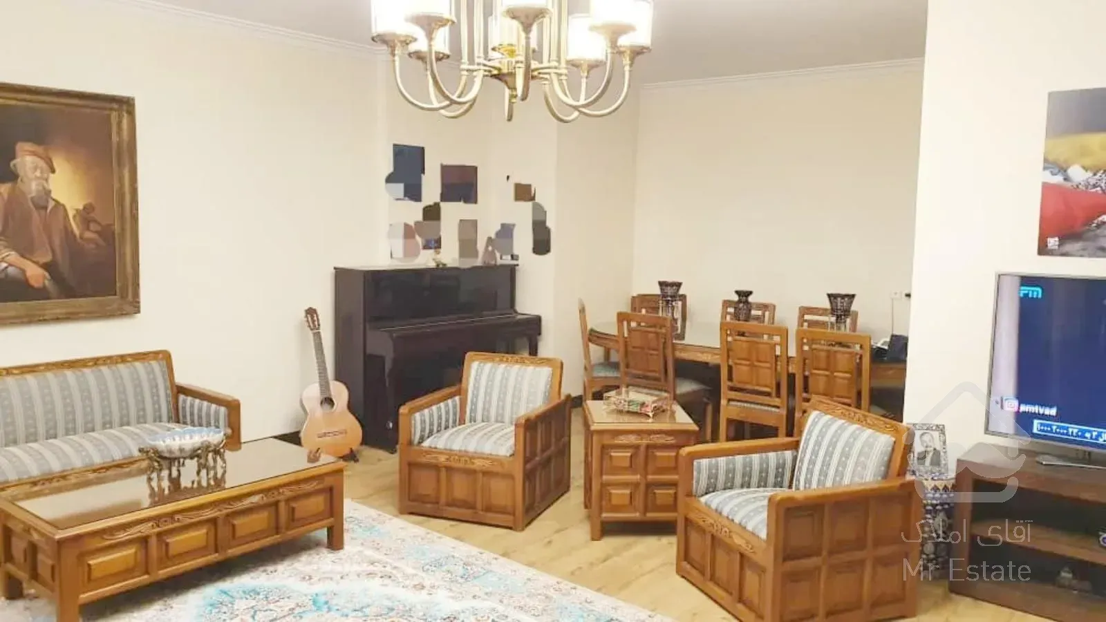 اجاره 113متر دو خواب. مشاعات آبی. بازسازی شده. زعفرانیه