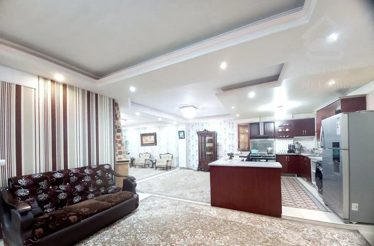 ۱۲۱متر/فول/۲خواب/خوش نقشه/بهترین گذر توحید