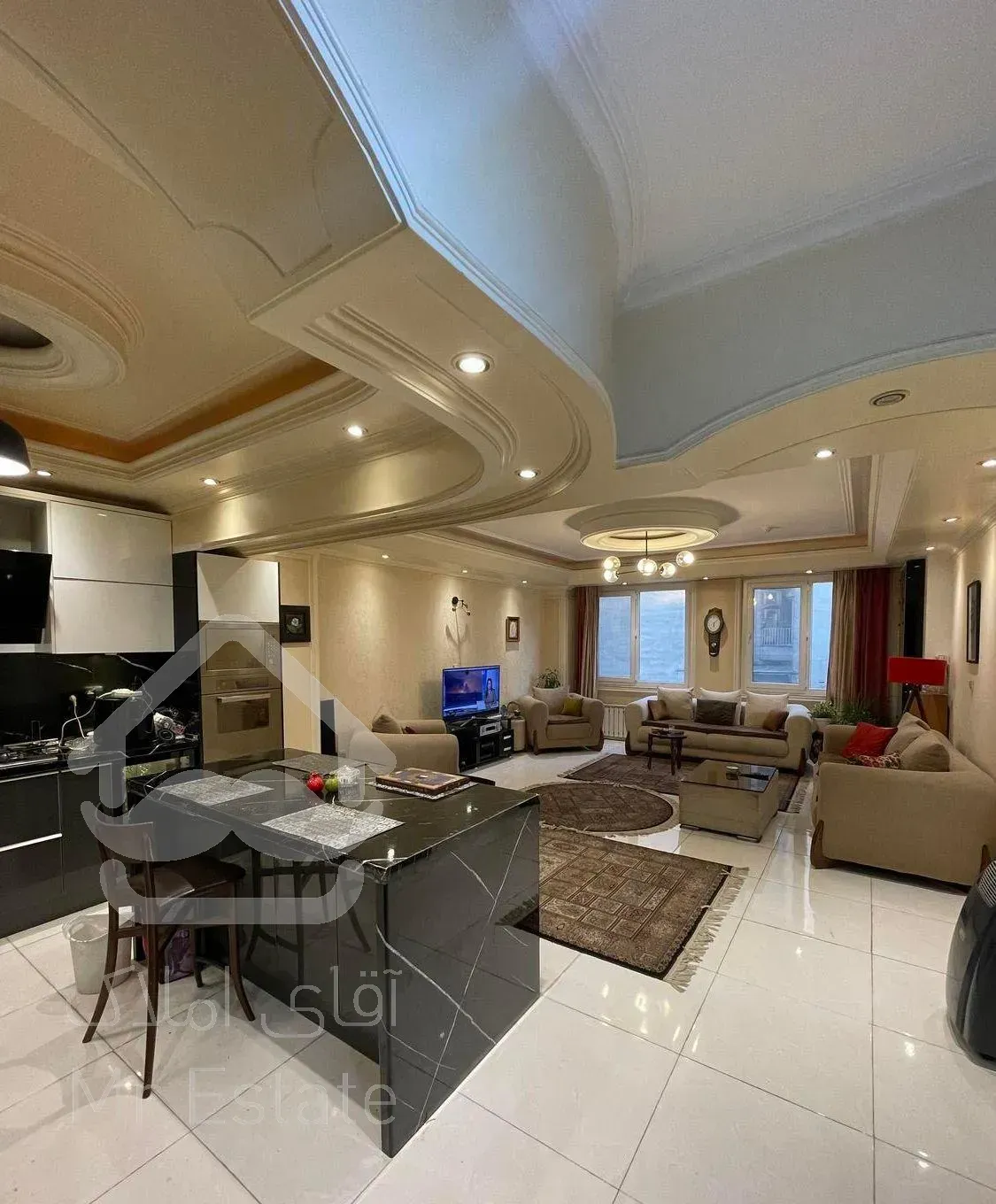 ۱۰۰ متر دو خواب* دزاشیب* خوش نقشه* نور