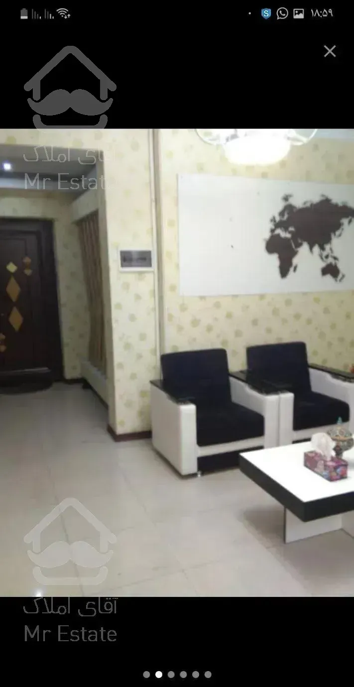 ۱۱۳ متر / ۲ خواب / موقعییت اداری