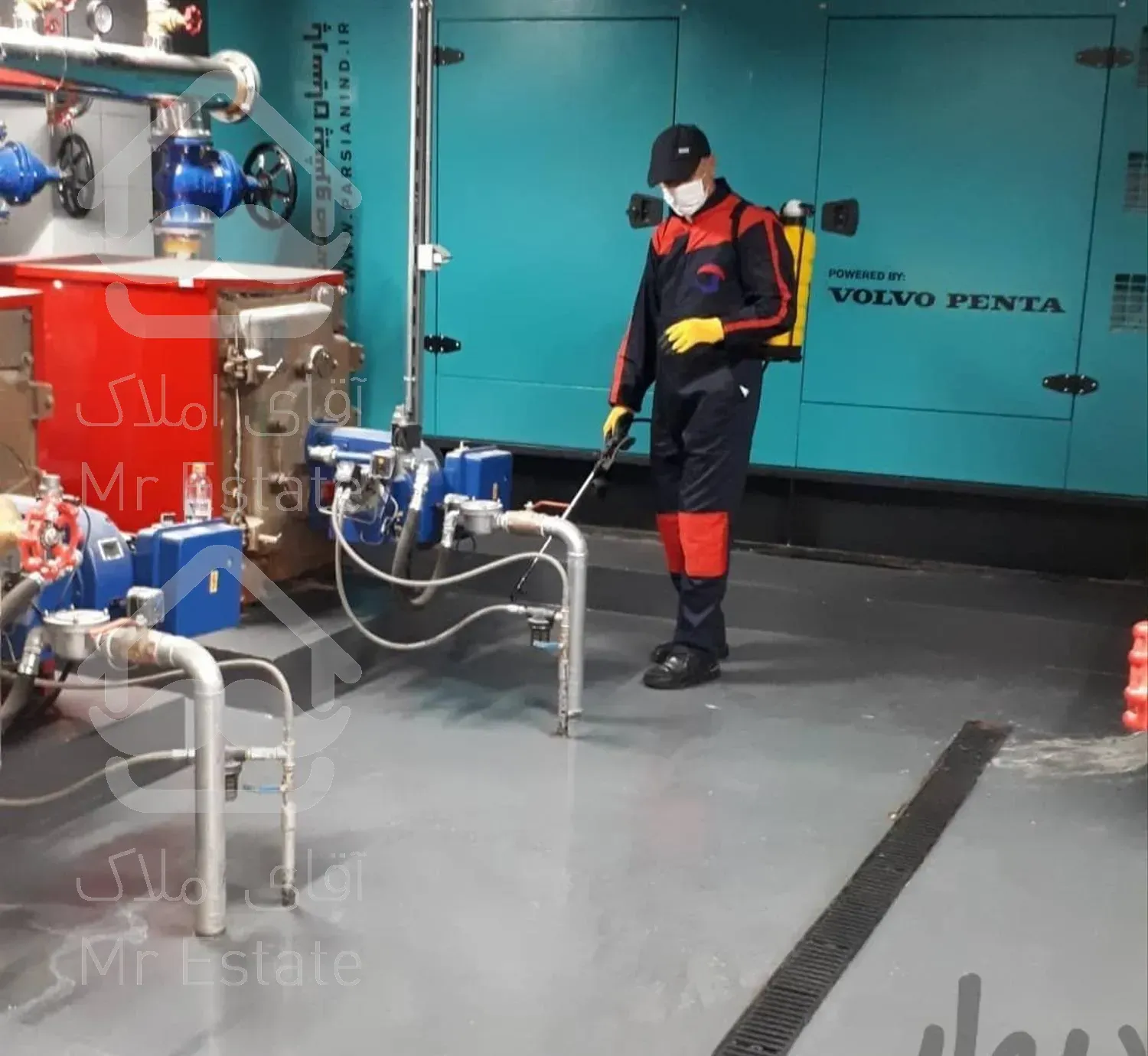 شرکت سمپاشی منازل سم پاشی موریانه سوسک ساس