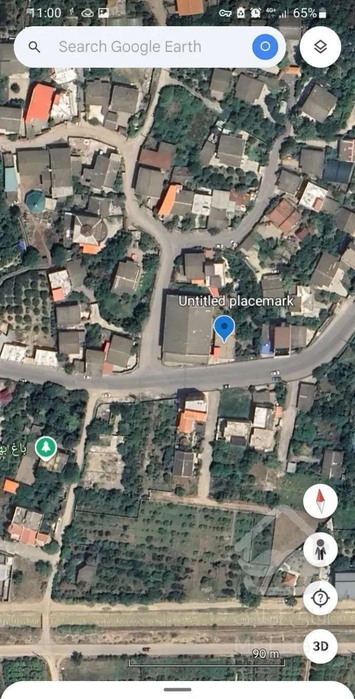 عالیواک،بر خیابان ۲۰متری جواز و پی۴طبقه اماده ساخت