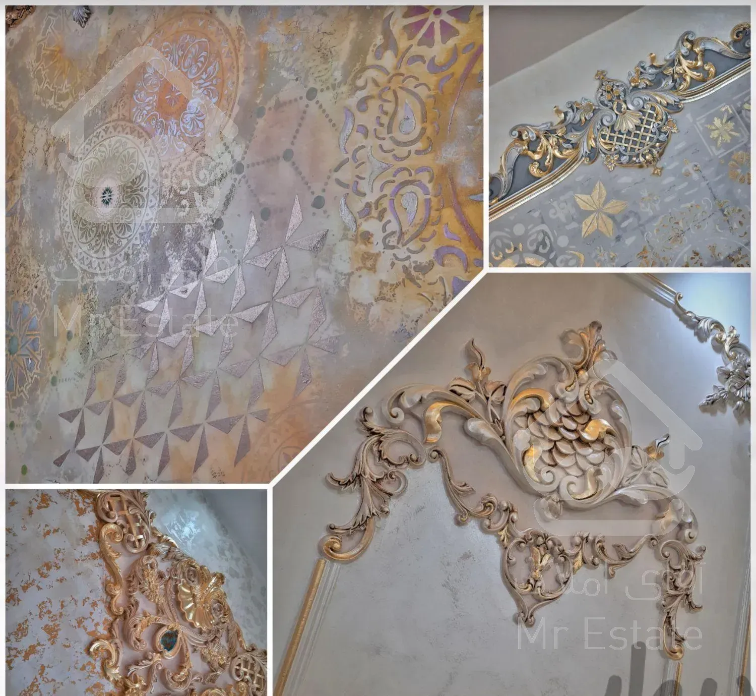 دکوراسیون داخلی،پتینه کاری،ورقطلا