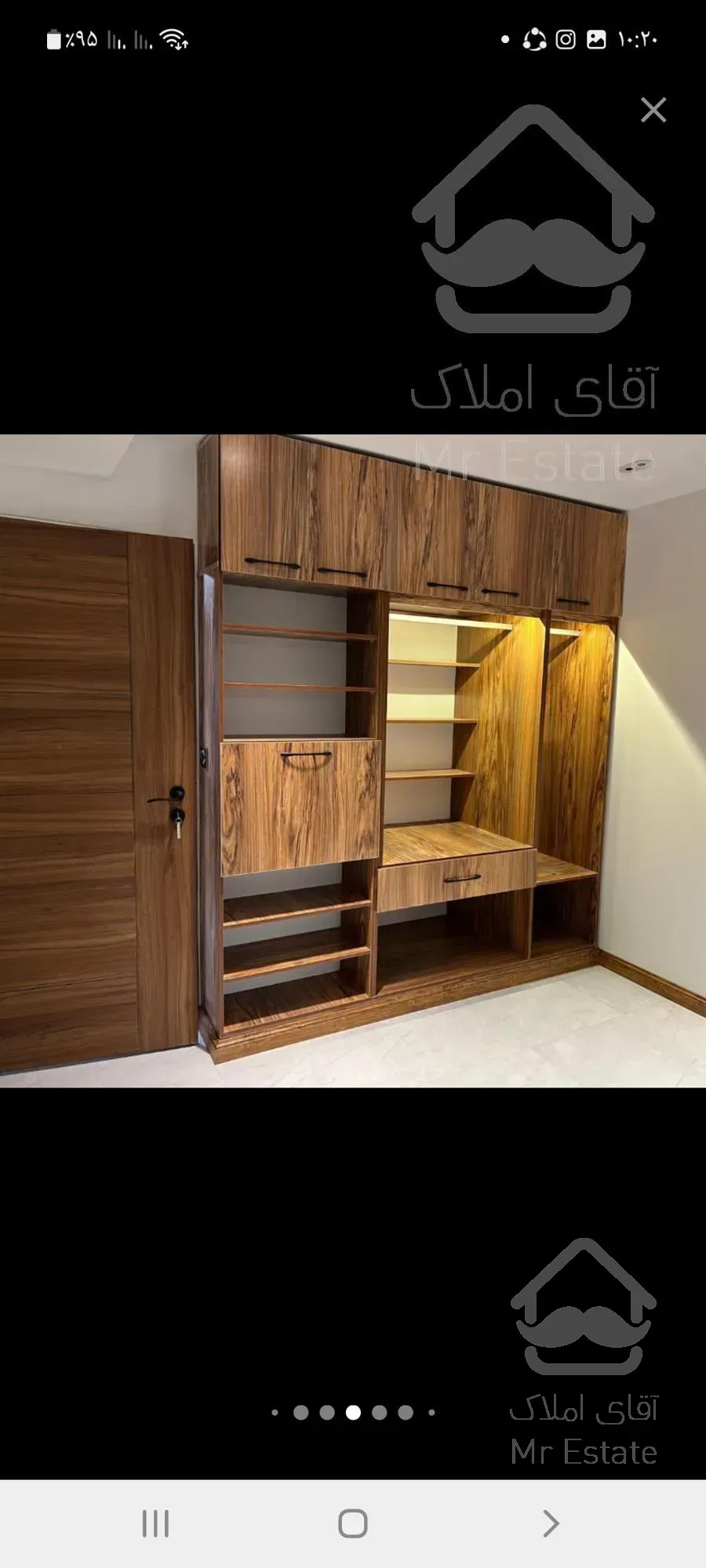 سعادت آباد کوی فراز ۱۷۸متر۳خواب تراس قابل چیدمان