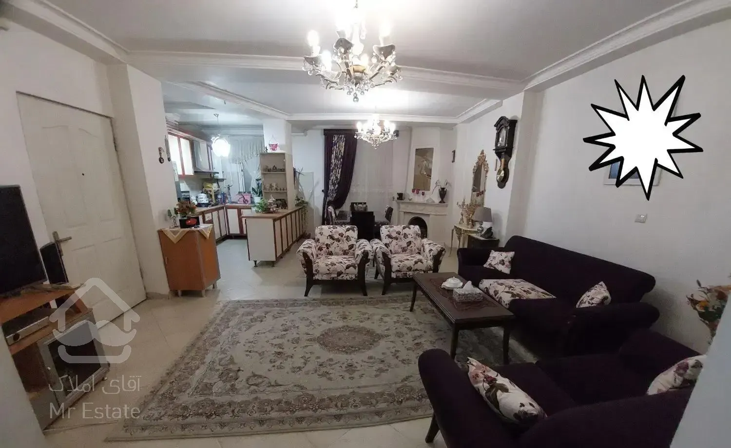 اجاره واحد ۹۰ متری مفید ۷۵ متر دو خوابه