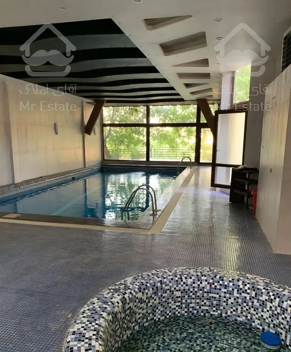 ویلا با استخر آب گرم جکوزی فعال ویو کوهستانی