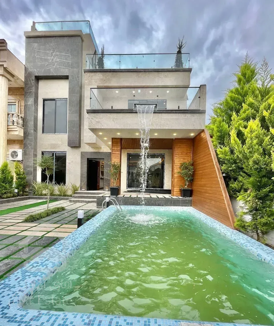 ویلا مدرن استخردار/اقساط یکساله/بافت کامل/معاوضه