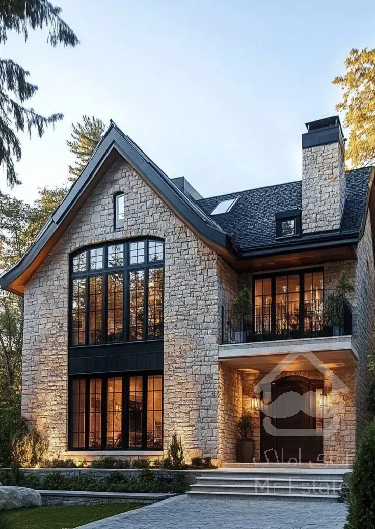 ویلا اپارتمان دو واحدی با ۶۰ متر تراس قابل چیدمان