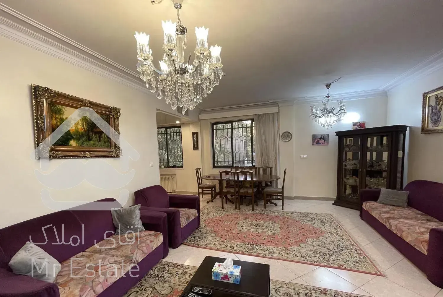 ۱۰۲متر*۲خواب*فول امکانات*غرق نور *قائم مقام